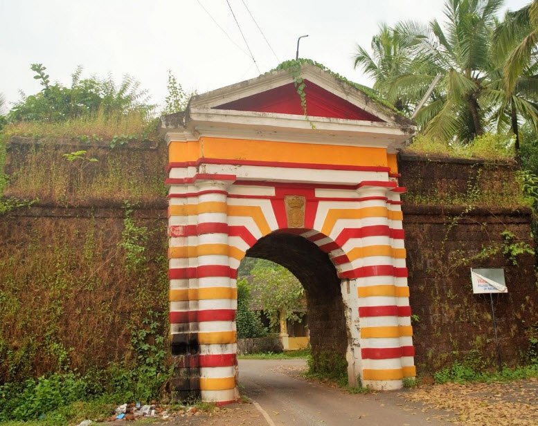 Rachol Historical Fort Gate, Goa, India
